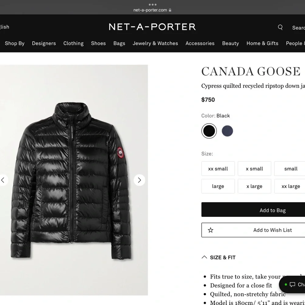 Cypress quilted recycled rip stop down jacket $750 - Picture 1 of 7